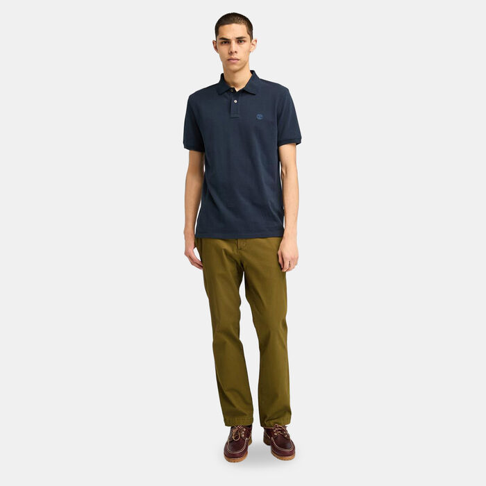 Timberland Men's Millers River Polo Shirt Blue image number 2