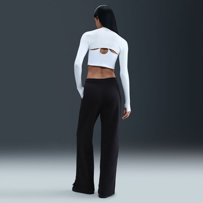 Nike Women's Sportswear Phoenix Fleece Wide-Leg Pants Black Nike Women's Sportswear Phoenix Fleece Wide-Leg Pants Black image number 3