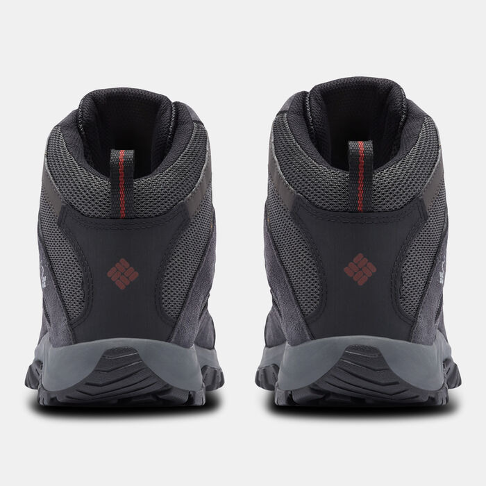 Columbia Men's Crestwood II Mid Waterproof Hiking Shoes Grey image number 5