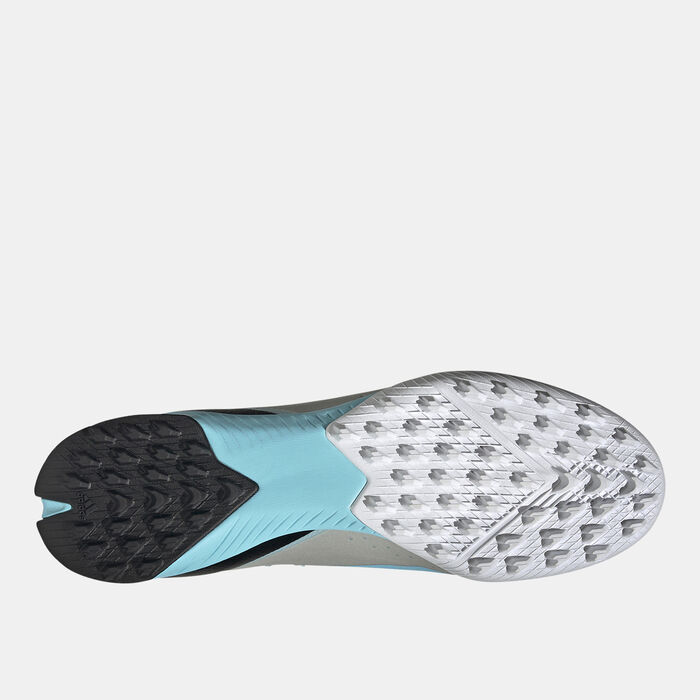 adidas Men's x Crazyfast Messi.3 Turf Ground Football Shoe Silver adidas Men's x Crazyfast Messi.3 Turf Ground Football Shoe Silver image number 3