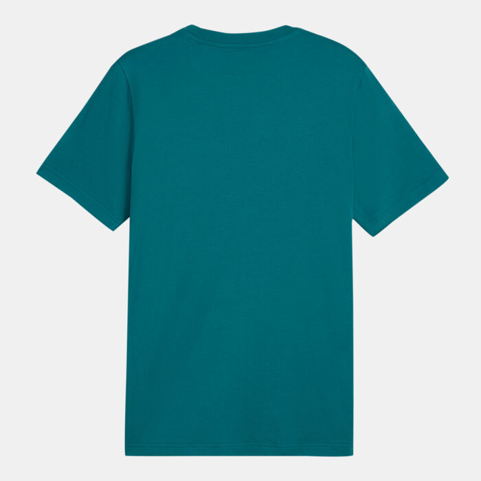 PUMA Men's Graphics Super T-Shirt Green PUMA Men's Graphics Super T-Shirt Green image number 1