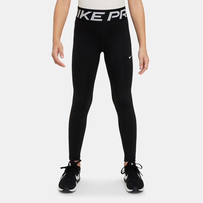 Nike Girls' Pro Dri-FIT Leggings Black Nike Girls' Pro Dri-FIT Leggings Black image number 0