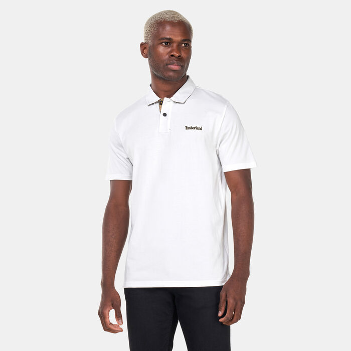 Timberland Men's Outdoor Heritage Seasonal Polo Shirt White Timberland Men's Outdoor Heritage Seasonal Polo Shirt White image number 0