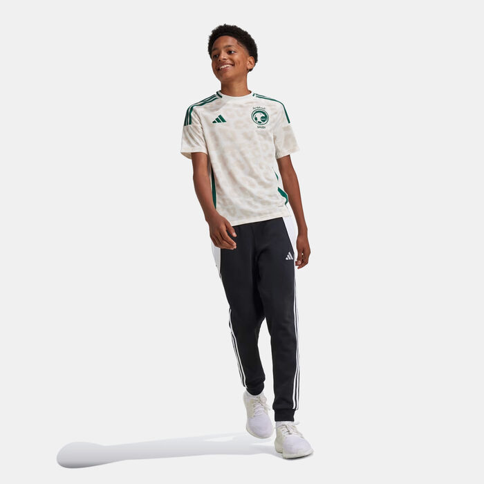 adidas Kids' Saudi Arabia 24 Away Replica Football Jersey White adidas Kids' Saudi Arabia 24 Away Replica Football Jersey White image number 2