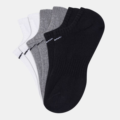 Nike Everyday Cushion No-Show Training Socks (3 Pack) White