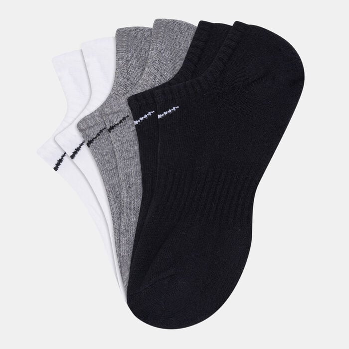 Nike Everyday Cushion No-Show Training Socks (3 Pack) White Nike Everyday Cushion No-Show Training Socks (3 Pack) White image number 0