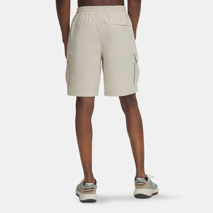 Under Armour Men's Vibe Woven Training Cargo Shorts Beige Under Armour Men's Vibe Woven Training Cargo Shorts Beige image number 1