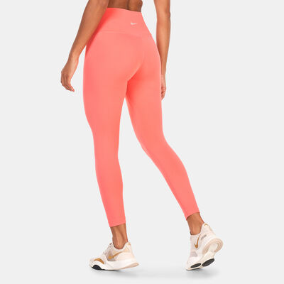Nike Women's Yoga High-Waisted 7/8 Leggings Peach