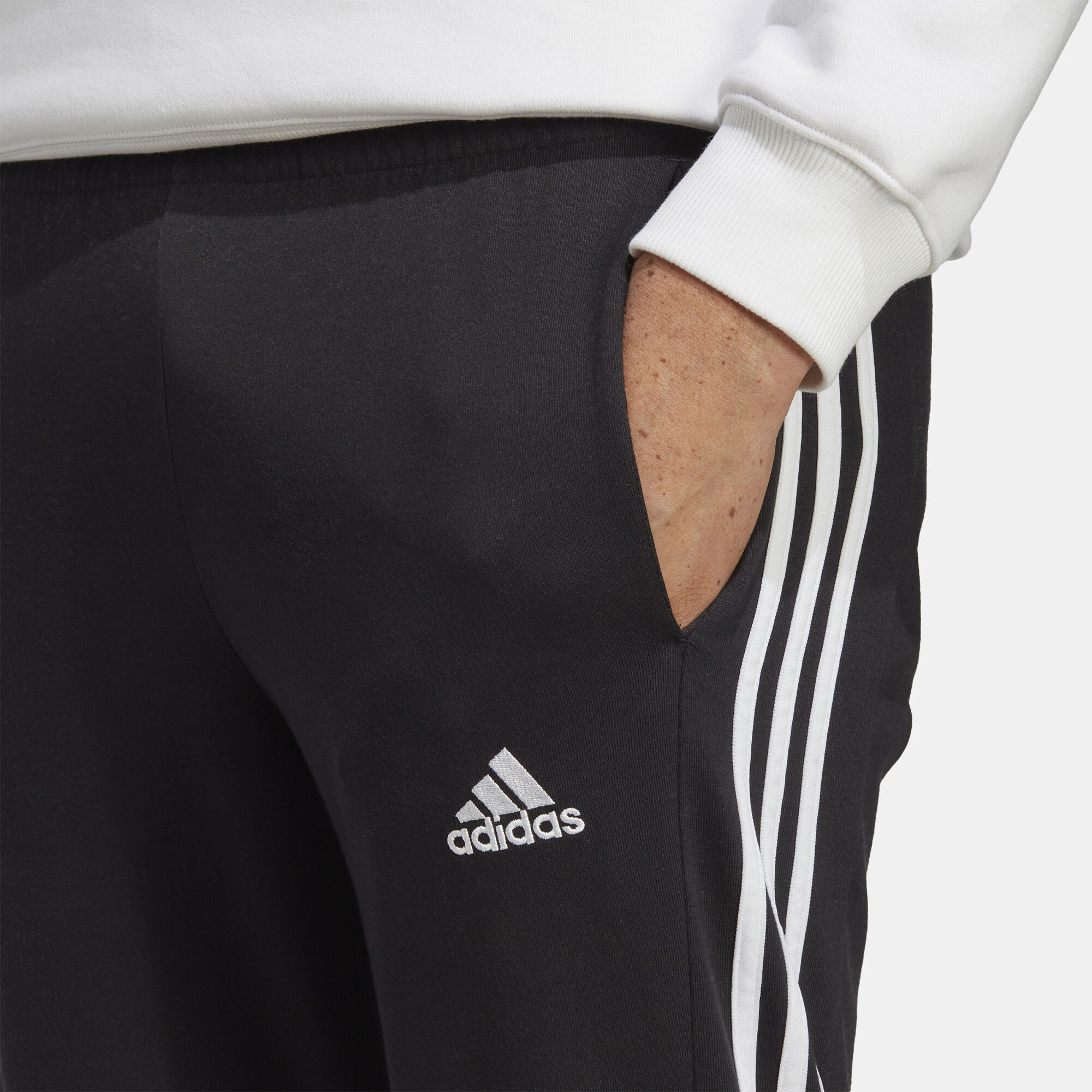 Adidas the brand with top the 3 stripes joggers