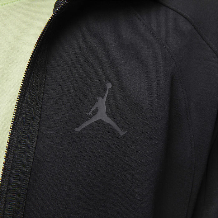 Jordan Men's Dri-FIT Sport Air Fleece Full-Zip Hoodie Black Jordan Men's Dri-FIT Sport Air Fleece Full-Zip Hoodie Black image number 4
