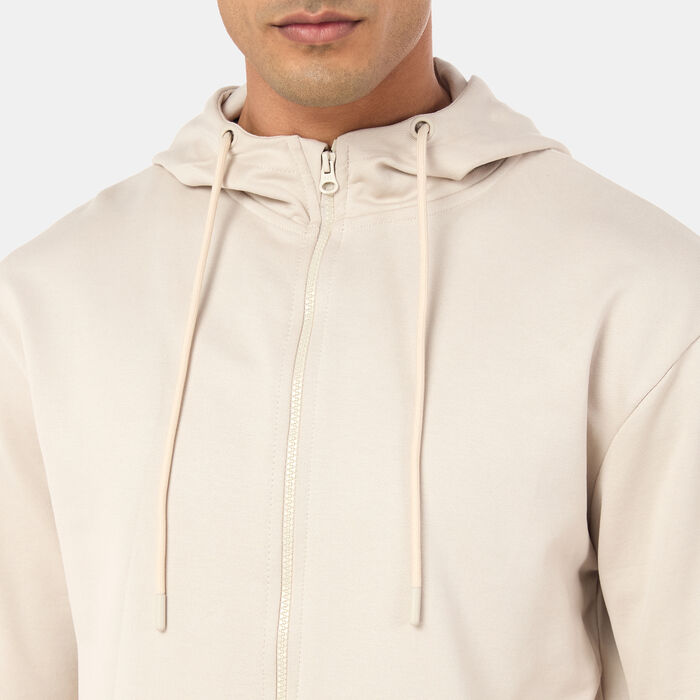 Sun and Sand Sports Men's Full-Zip Hoodie Beige image number 3