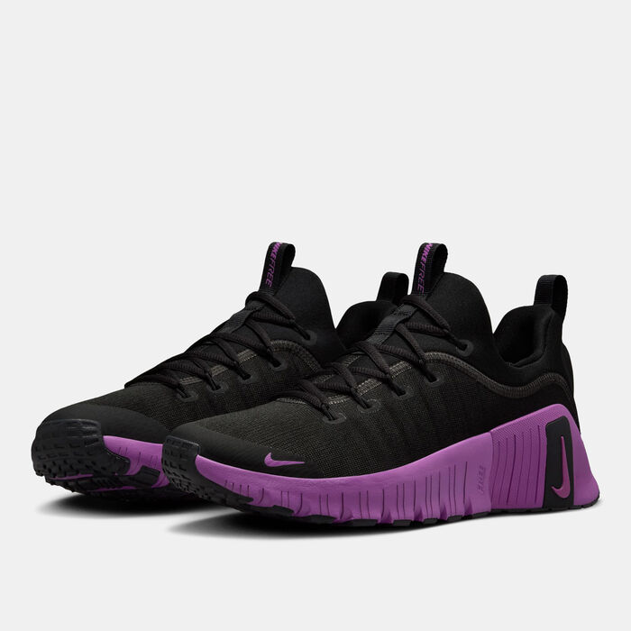 Nike Women's Free Metcon 6 Training Shoes Black Nike Women's Free Metcon 6 Training Shoes Black image number 1
