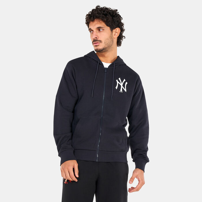New Era Men's New York Yankees League Essential Hoodie Blue New Era Men's New York Yankees League Essential Hoodie Blue image number 0