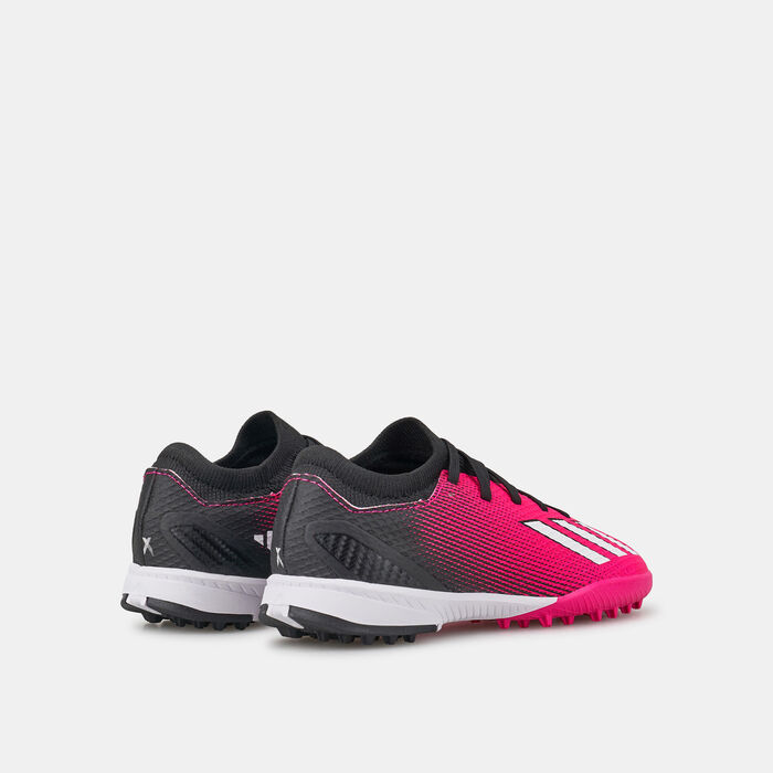 adidas Kids' X Speedportal.3 Turf Ground Football Shoe Pink adidas Kids' X Speedportal.3 Turf Ground Football Shoe Pink image number 2