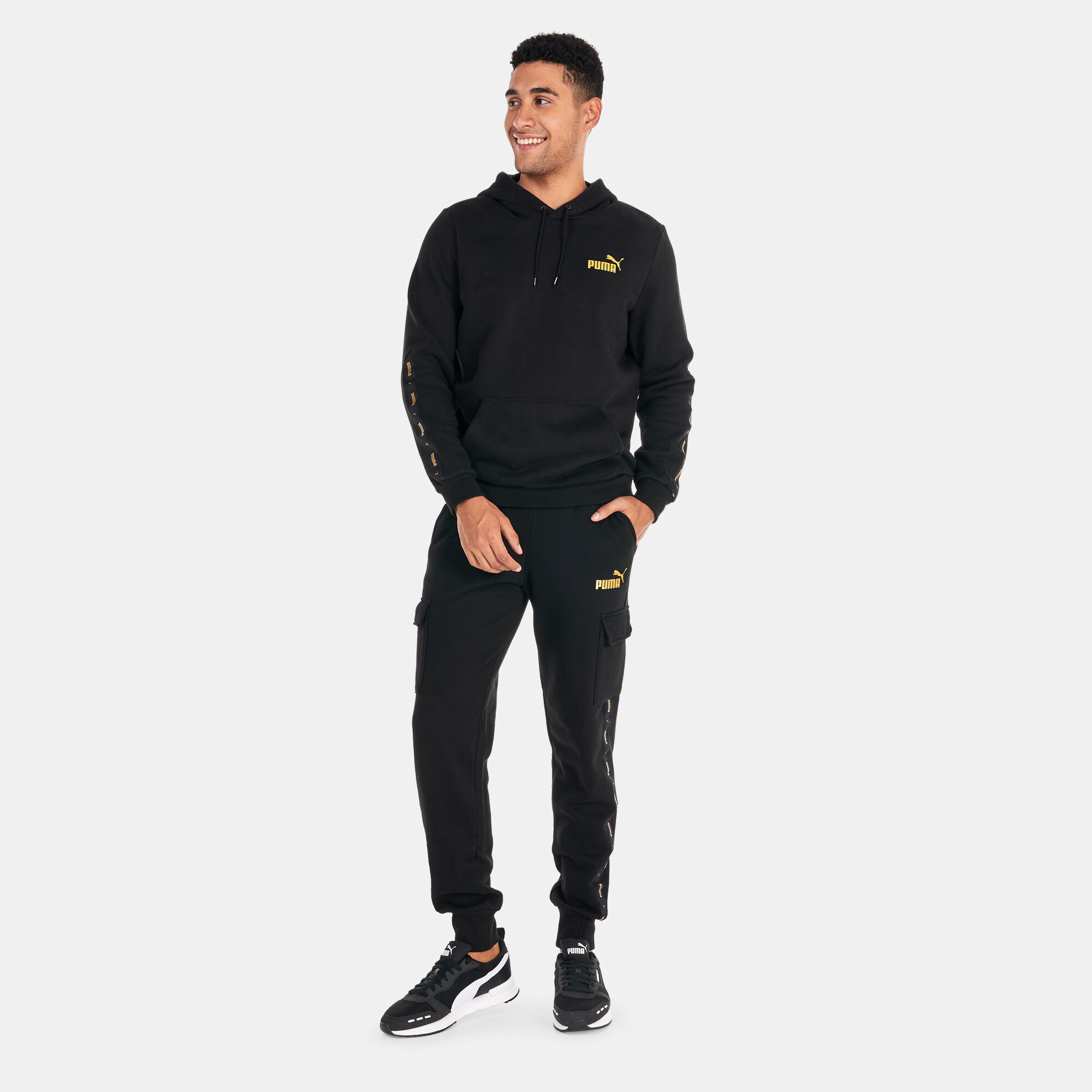 Buy PUMA Men s GOLDEN Cargo Pants Black in KSA SSS