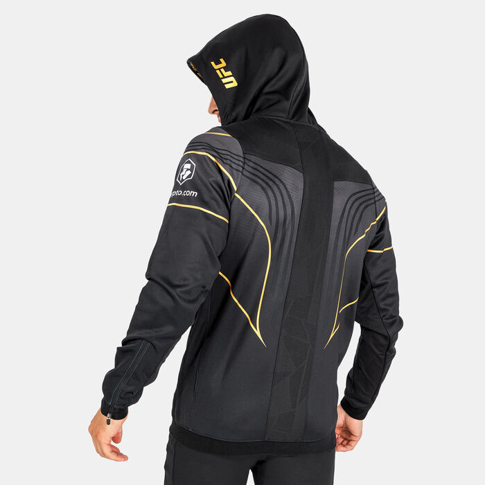 Venum Men's x UFC Authentic Fight Night 2.0 Walkout Hoodie Black Venum Men's x UFC Authentic Fight Night 2.0 Walkout Hoodie Black image number 1