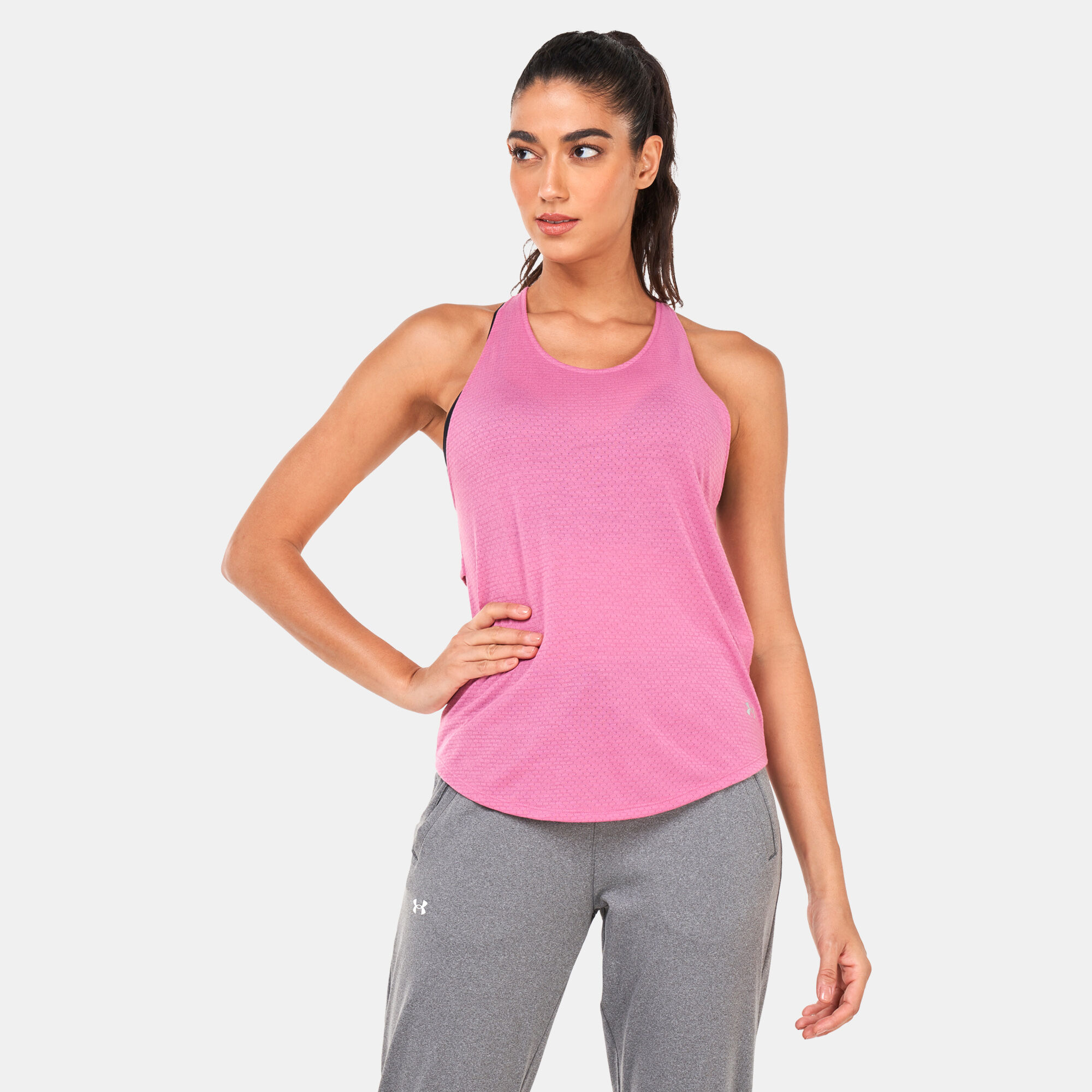 Women s Streaker Run Tank Top Pink Under Armour in KSA SSS