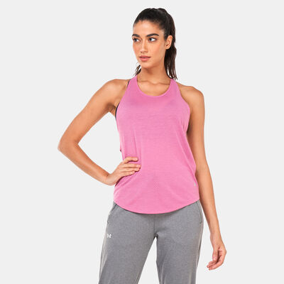 Under Armour Women's Streaker Run Tank Top Pink Under Armour Women's Streaker Run Tank Top Pink