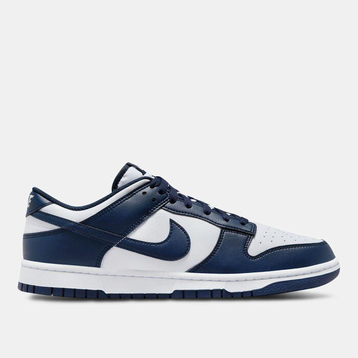 Nike Men's Dunk Low Retro Shoes Blue Nike Men's Dunk Low Retro Shoes Blue image number 0