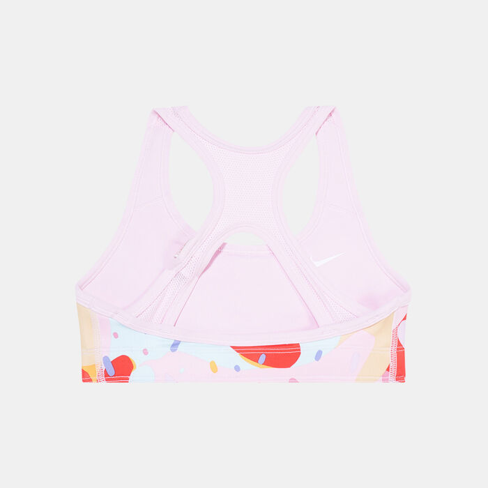 Nike Kids' Swoosh Reversible Sports Bra (Older Kids) Pink Nike Kids' Swoosh Reversible Sports Bra (Older Kids) Pink image number 1