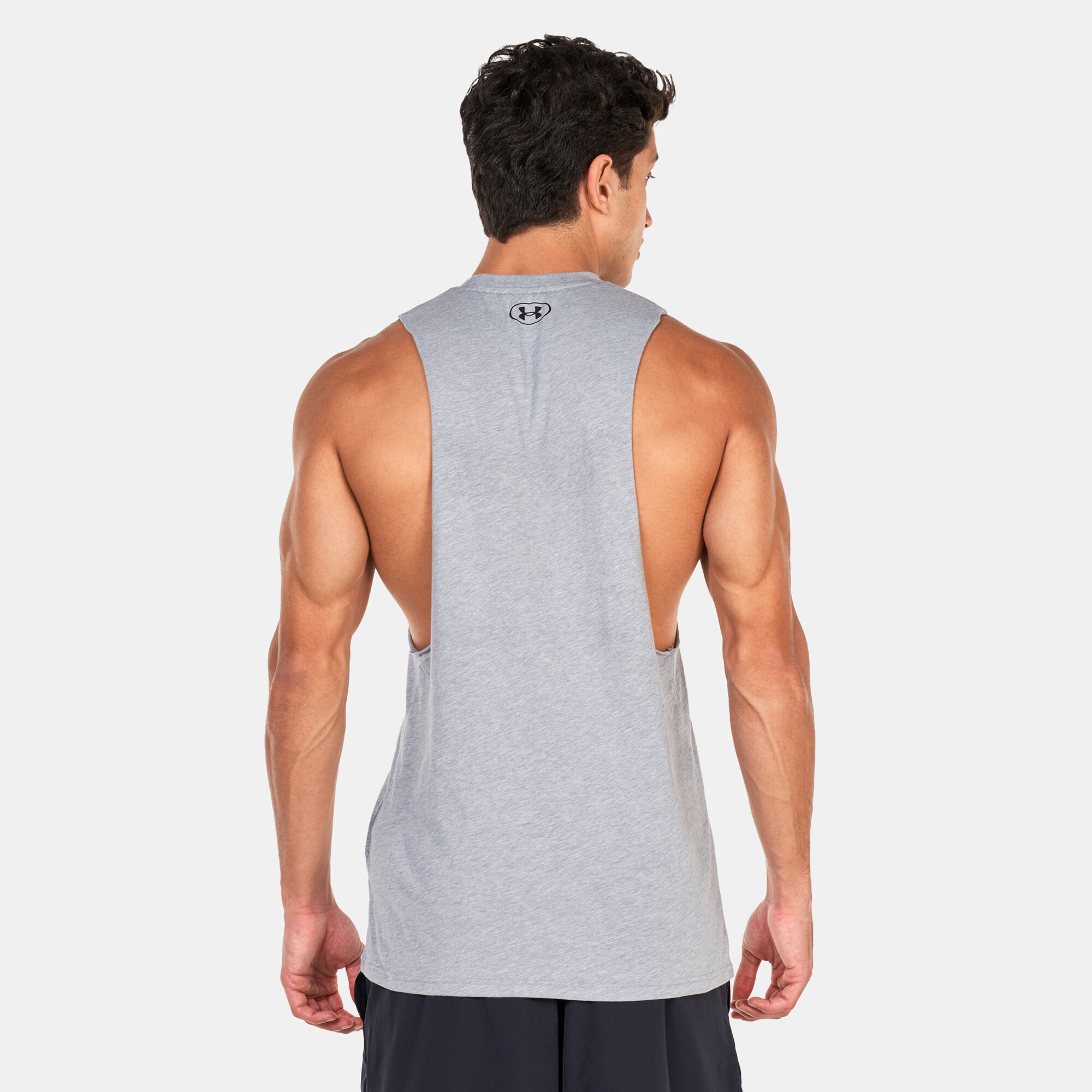 Buy Under Armour Men s Project Rock Brahma Bull Tank Top Grey in