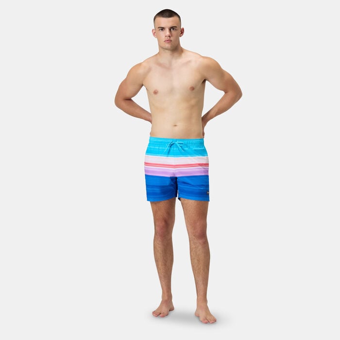 Speedo Men's Printed Redondo Edge Swimming Shorts Blue Speedo Men's Printed Redondo Edge Swimming Shorts Blue image number 2