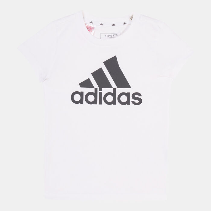 adidas Kids' Essentials Big Logo T-Shirt White adidas Kids' Essentials Big Logo T-Shirt White image number 0