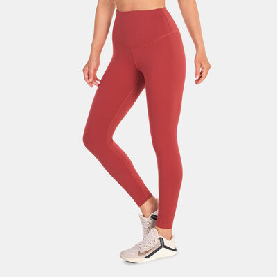 Nike Women's Yoga High-Waisted 7/8 Leggings Brown