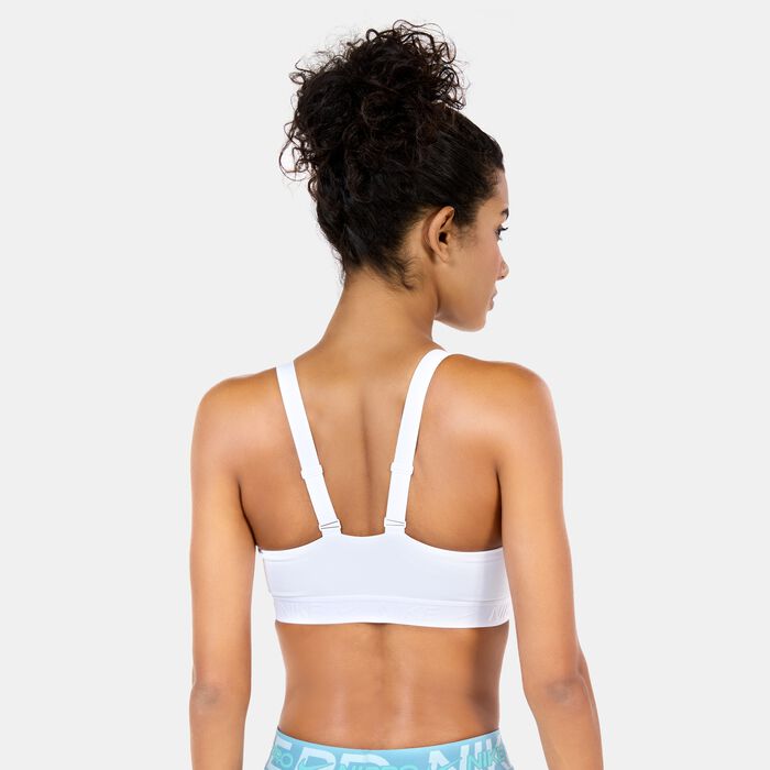 Nike Women's Indy Medium-Support Sports Bra White image number 3