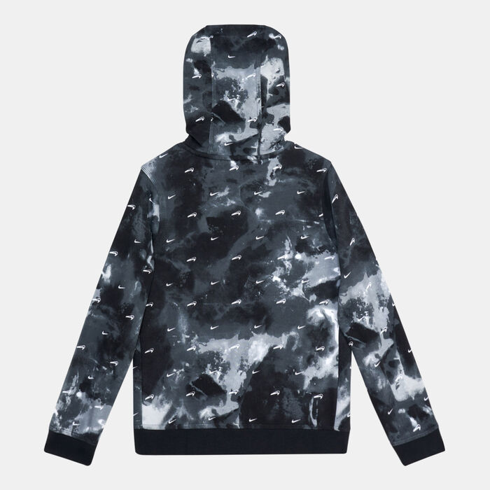 Nike Kids' Sportswear Club Fleece Hoodie (Older Kids) Grey image number 1