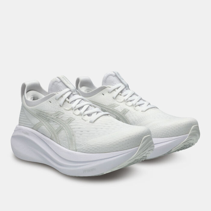 ASICS Women's GEL-NIMBUS 27 Running Shoes White ASICS Women's GEL-NIMBUS 27 Running Shoes White image number 1