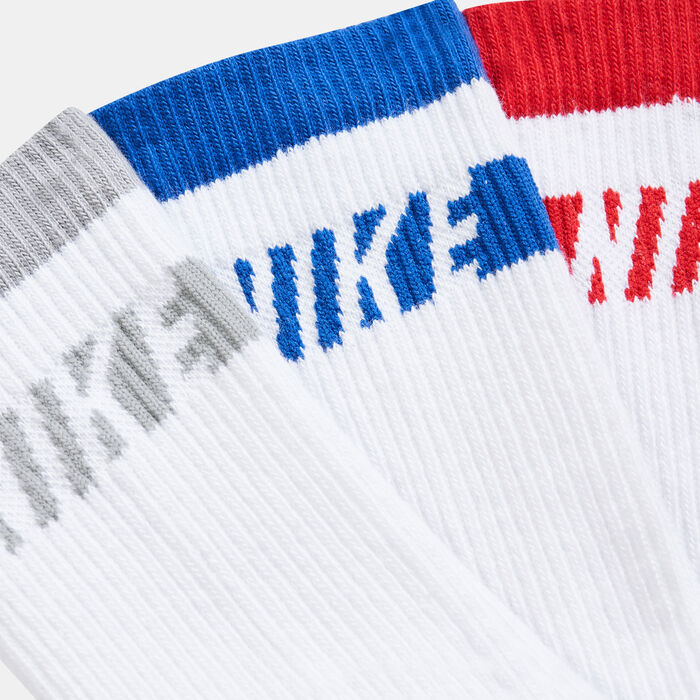 Nike Everyday Plus Cushioned Crew Socks (3 Pack) Multi-Color Nike Everyday Plus Cushioned Crew Socks (3 Pack) Multi-Color image number 1