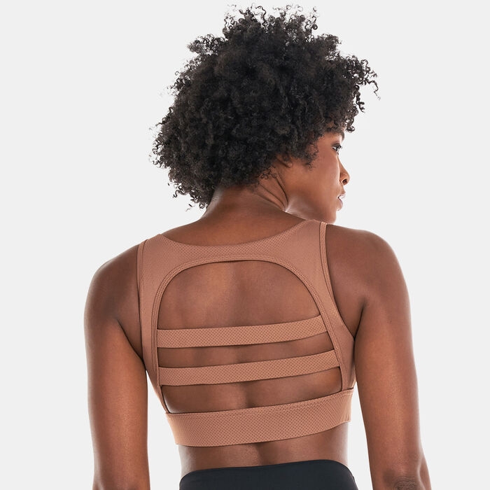 SQUATWOLF Women's Flux High-Impact Sports Bra Brown SQUATWOLF Women's Flux High-Impact Sports Bra Brown image number 1