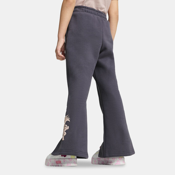 PUMA Kids' x Trolls Flared Pants Grey image number 1