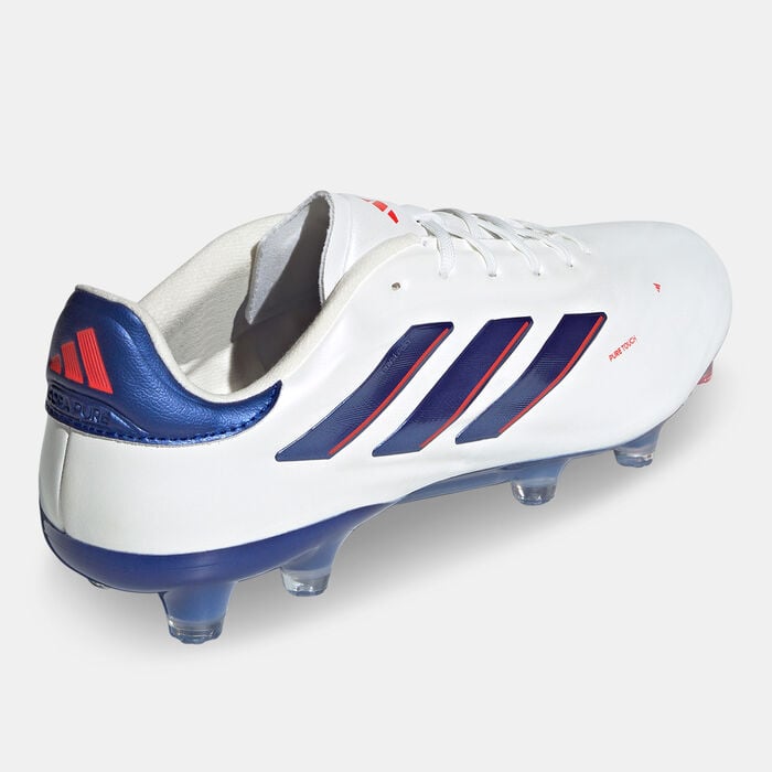 adidas Men's Copa Pure 2 Elite Firm Ground Football Shoes White adidas Men's Copa Pure 2 Elite Firm Ground Football Shoes White image number 2