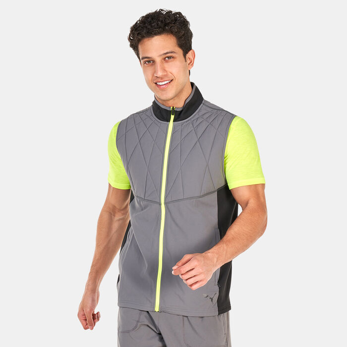 PUMA Men's CLOUDSPUN WRMLBL Running Vest Grey PUMA Men's CLOUDSPUN WRMLBL Running Vest Grey image number 0