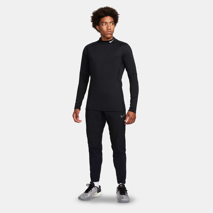 Nike Men's Pro Dri-FIT Long-Sleeve Fitness Top Black Nike Men's Pro Dri-FIT Long-Sleeve Fitness Top Black image number 2