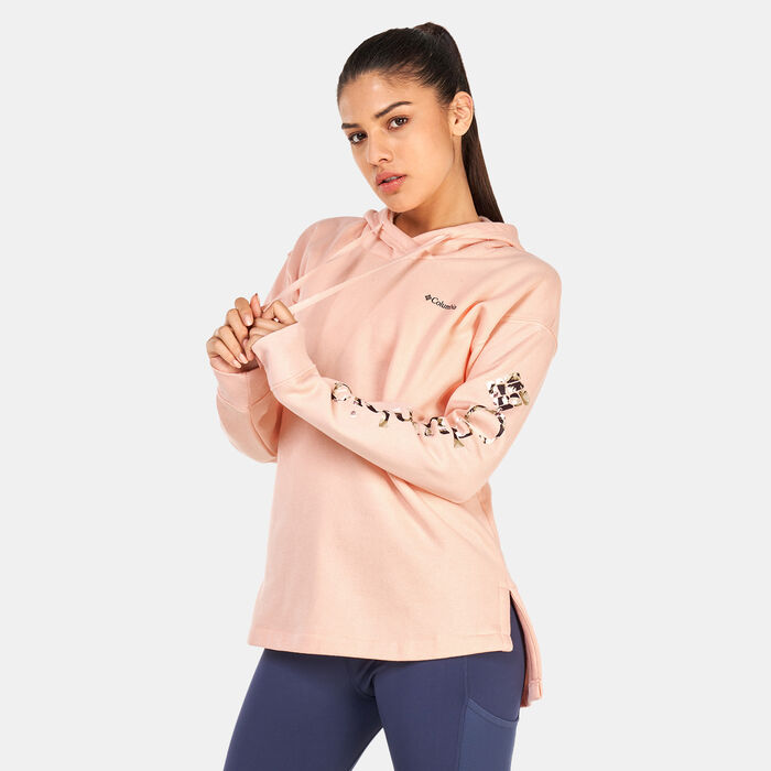 Columbia Women's Trek™ Special Graphic Hoodie Pink Columbia Women's Trek™ Special Graphic Hoodie Pink image number 0