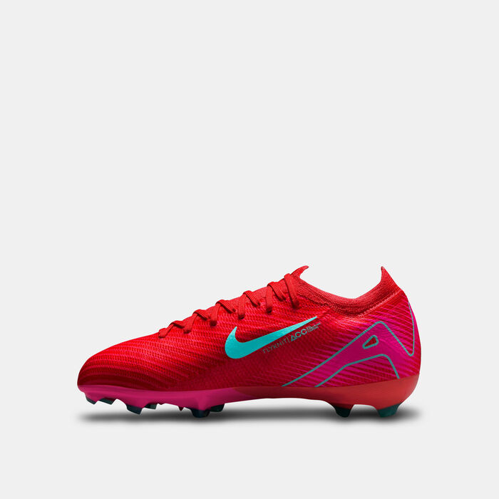 Nike Kids' Mercurial Vapor 16 Pro Firm Ground Football Shoes Red Nike Kids' Mercurial Vapor 16 Pro Firm Ground Football Shoes Red image number 2
