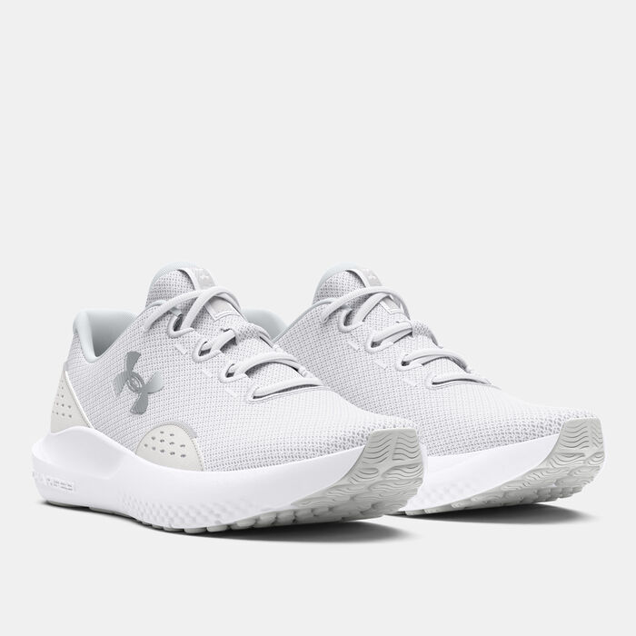 Under Armour Women's Surge 4 Running Shoes White Under Armour Women's Surge 4 Running Shoes White image number 1
