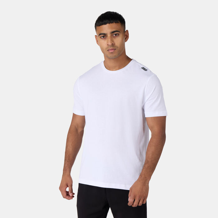 EA7 Emporio Armani Men's Train Logo Series Taped T-Shirt White image number 0