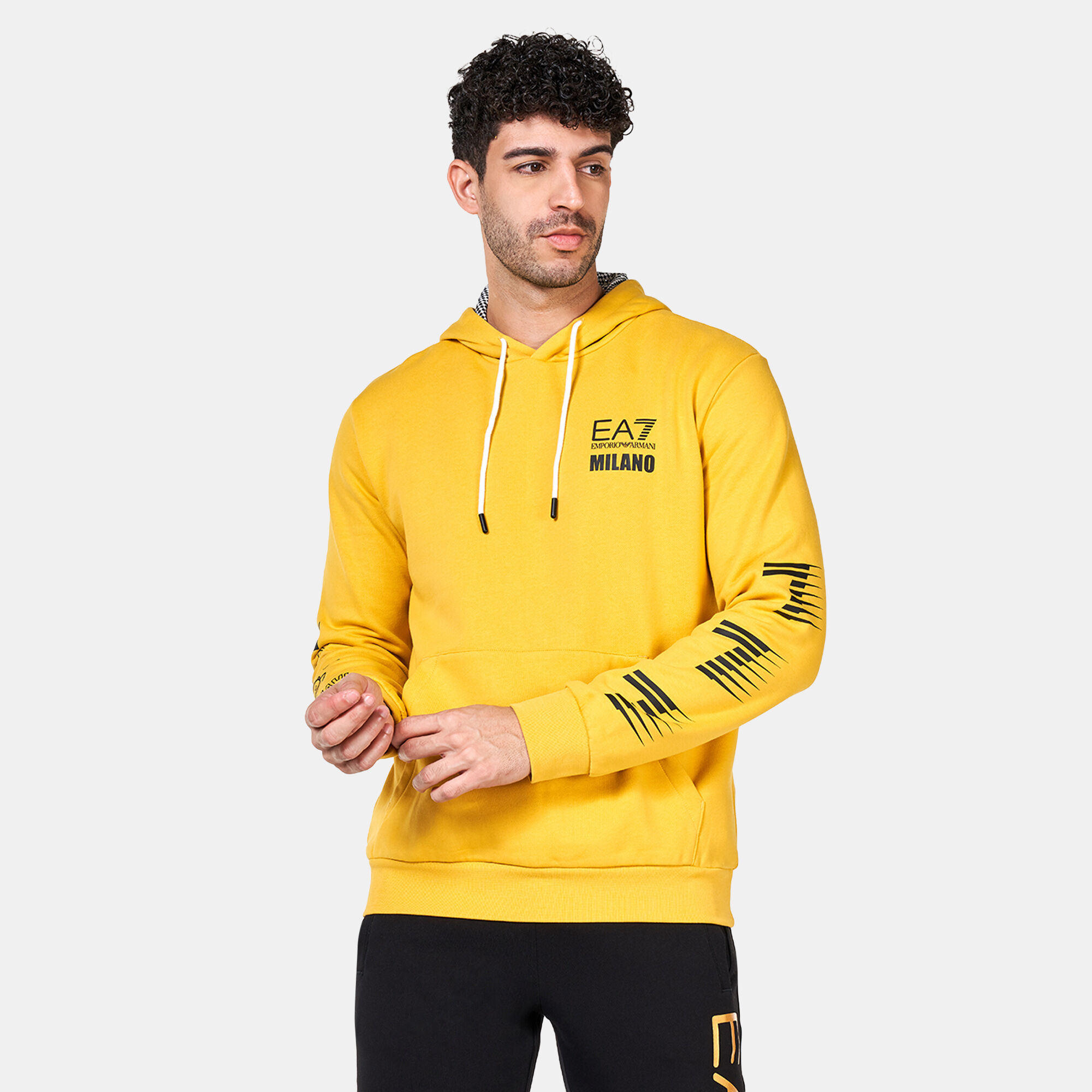 Emporio armani ea7 hot sale logo master hoodie