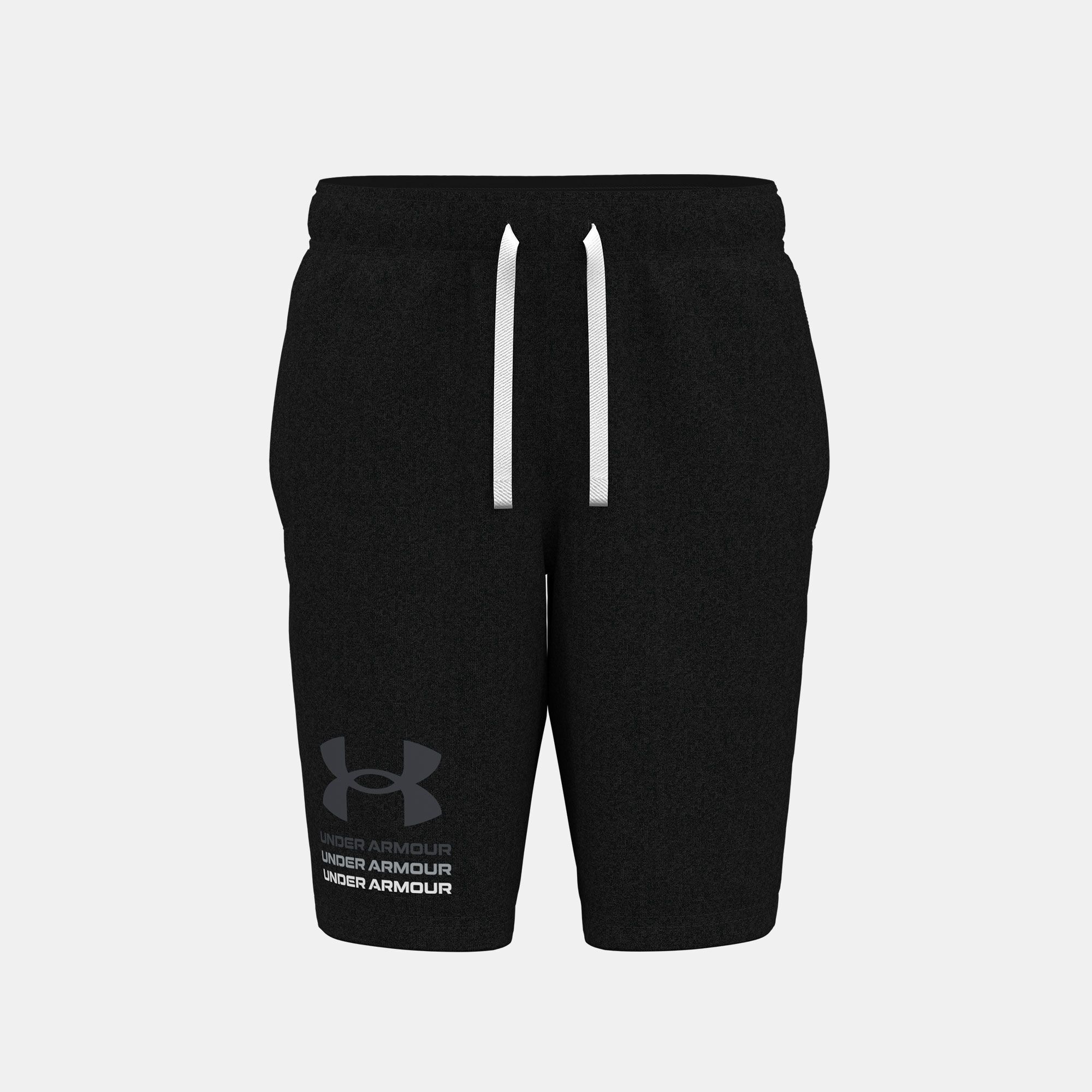 Buy Under Armour Kids Rival Terry Shorts Older Kids Black in