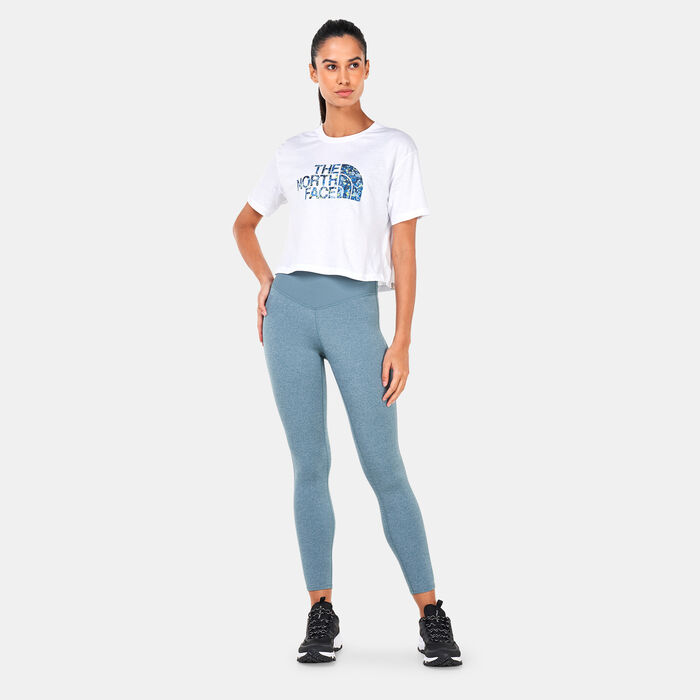 The North Face Women's EcoActive Dune Sky 7/8 Leggings Blue The North Face Women's EcoActive Dune Sky 7/8 Leggings Blue image number 2