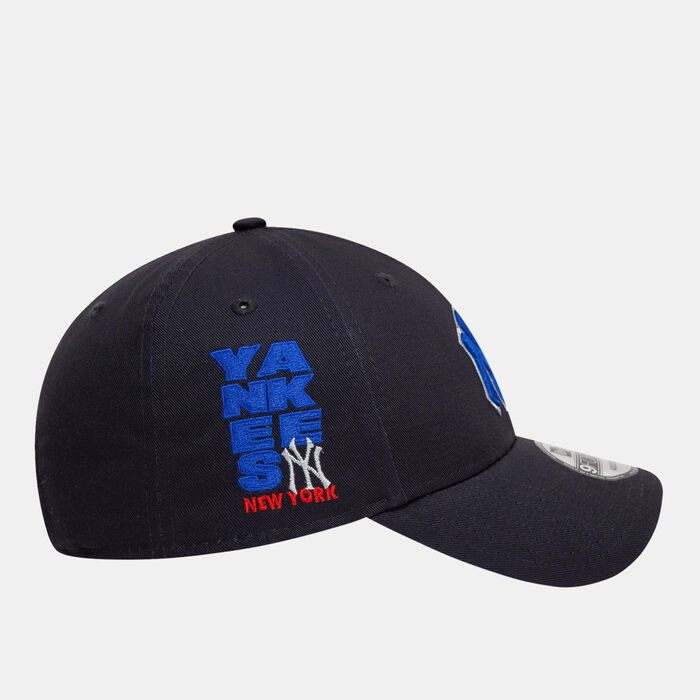 New Era Men's MLB New York Yankees Side Patch 9FORTY Cap Blue New Era Men's MLB New York Yankees Side Patch 9FORTY Cap Blue image number 3