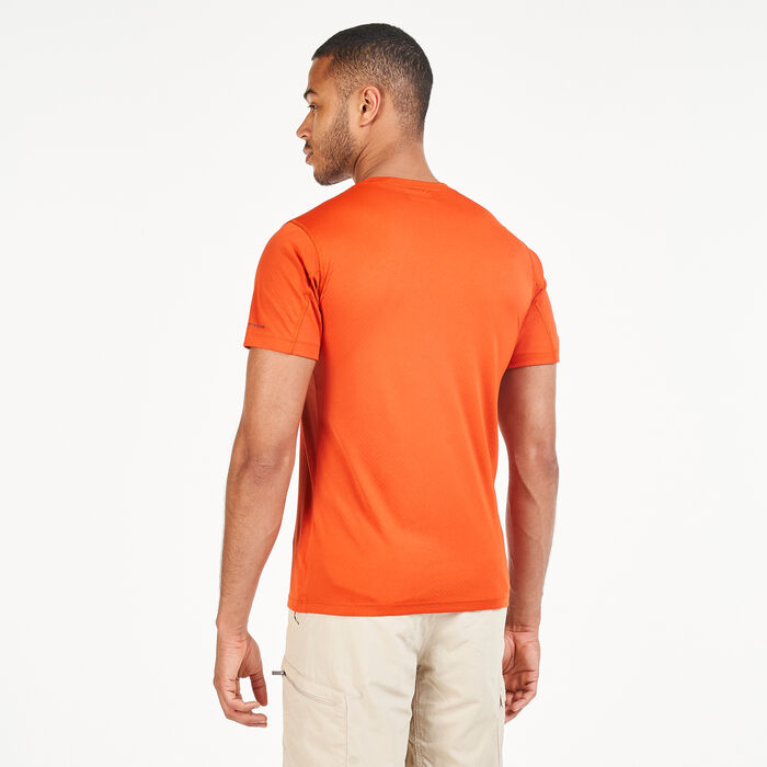 Columbia Men's Zero Rules Graphic T-Shirt Orange Columbia Men's Zero Rules Graphic T-Shirt Orange image number 1