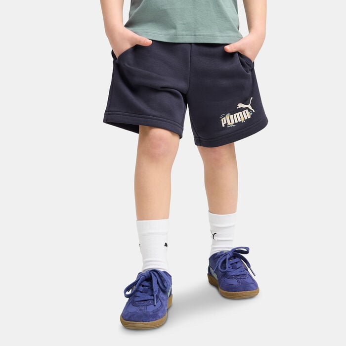 PUMA Kids' Sandy Adventures Shorts Blue PUMA Kids' Sandy Adventures Shorts Blue image number 0