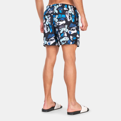 Nike Swim Men's Swim 5-Inch Volley Shorts Blue