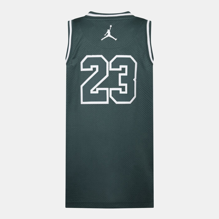 Jordan Kids' 23 Jersey Green Jordan Kids' 23 Jersey Green image number 1