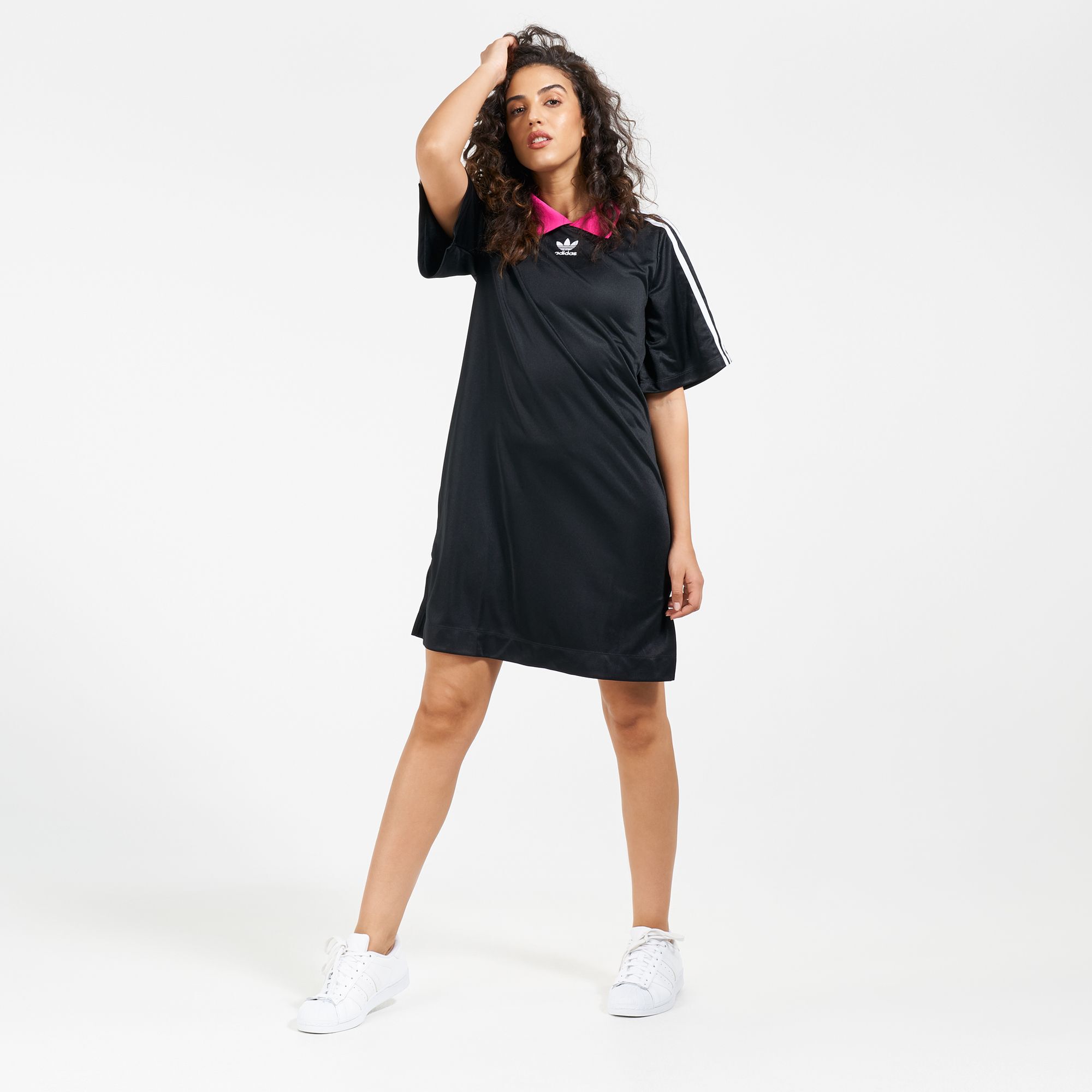 Womens adidas t shirt dress on sale